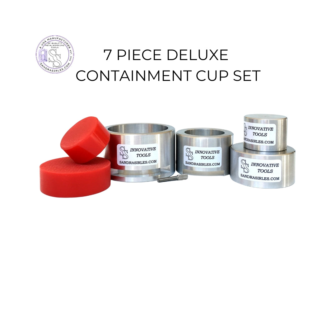 7 PIECE DELUXE CONTAINMENT CUP SET